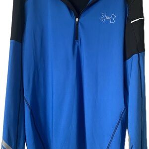 Under Armour Blue Performance Jacket with Black Accents